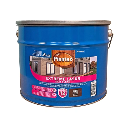 Просочення для дерева Pinotex Extreme Lasur самоочисне, палісандр, 10 л 2 Просочення для дерева Pinotex Extreme Lasur самоочисне, палісандр, 10 л 2