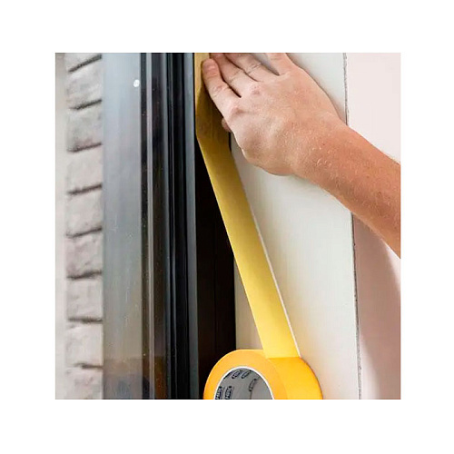 Дизайнерська малярна стрічка (скотч) для ідеальних контурів HPX 4400 Gold, 19мм х 25м, жовта (FP1925) 9