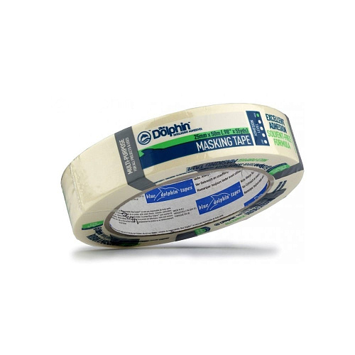 Професійна малярна стрічка (скотч) Blue Dolphin MT-627, 25мм х 50м, біла/жовта (01-7-12-EN ST627) 7 Професійна малярна стрічка (скотч) Blue Dolphin MT-627, 25мм х 50м, біла/жовта (01-7-12-EN ST627) 7
