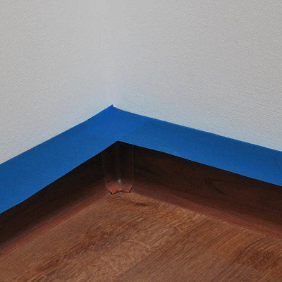 Профессиональная малярная лента (скотч) Blue Dolphin Special Blue MT-PG, 48мм х 50м, синяя (01-1-03-EN SBL BDN) 4