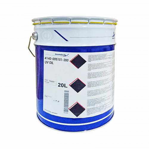 УФ масло для паркета AkzoNobel UV Oil, бесцветное, 20 л (5181195) - shlifarb.com.ua УФ масло для паркета AkzoNobel UV Oil, бесцветное, 20 л (5181195)