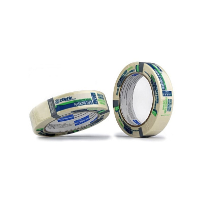 Професійна малярна стрічка (скотч) Blue Dolphin MT-627, 25мм х 50м, біла/жовта (01-7-12-EN ST627) 4 Професійна малярна стрічка (скотч) Blue Dolphin MT-627, 25мм х 50м, біла/жовта (01-7-12-EN ST627) 4