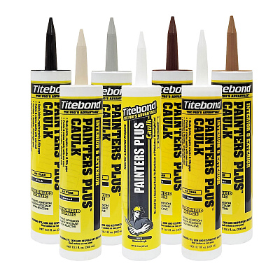 Универсальный акриловый герметик Titebond Painters Plus Caulk, белый, 300 мл (8301) - shlifarb.com.ua 2 Универсальный акриловый герметик Titebond Painters Plus Caulk, белый, 300 мл (8301) 2