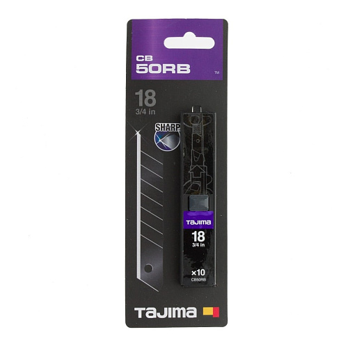 Змінні сегментні леза Tajima Dora Razar Black Blades 60° 18 мм, 10 шт (CB50RB) 7 Змінні сегментні леза Tajima Dora Razar Black Blades 60° 18 мм, 10 шт (CB50RB) 7