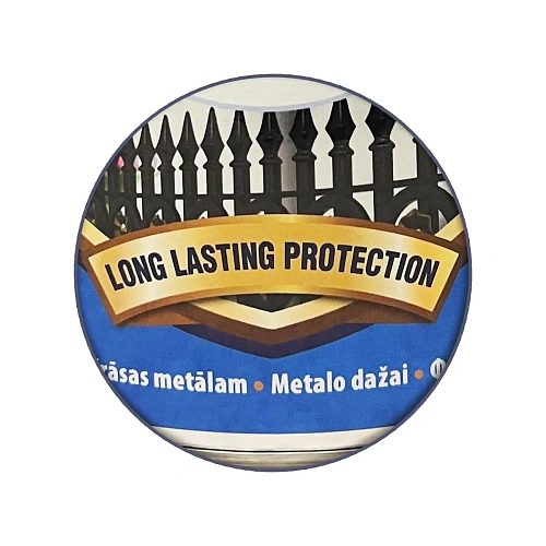 Гладка фарба 3 в 1 по металу Hammerite Metal Paint Smooth захисна, чорна RAL 9005, 0.75 л 4 Гладка фарба 3 в 1 по металу Hammerite Metal Paint Smooth захисна, чорна RAL 9005, 0.75 л 4