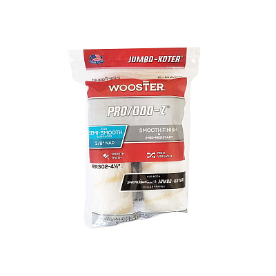 Комплект мініваликів Wooster Pro/Doo-Z Jumbo-Koter 4½" 3/8 110x9.5 мм (RR371-4 1/2)