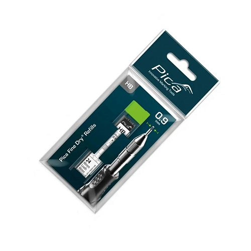 Запасні графітові стрижні/жала Pica Fine Dry HB 0.9 мм (7030/SB) 