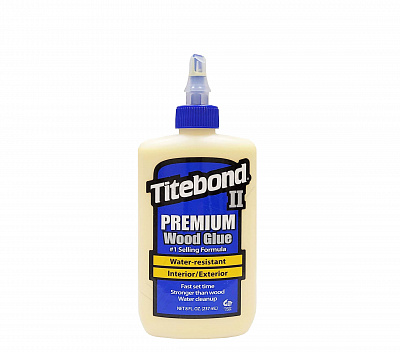 Столярний ПВА клей для дерева Titebond II Premium Wood Glue D3, медово-кремовий, 237 мл (5003) Столярний ПВА клей для дерева Titebond II Premium Wood Glue D3, медово-кремовий, 237 мл (5003)