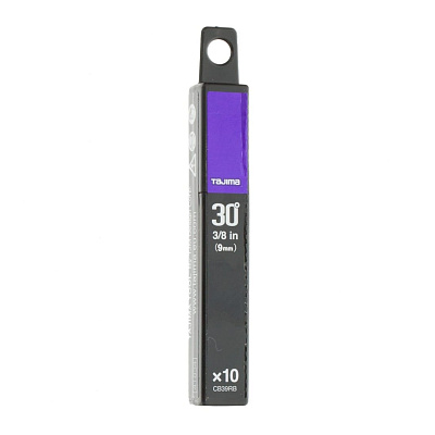 Сменные сегментные лезвия Tajima Acute Angle Razar Black Blades 30° 9 мм, 10 шт (CB39RB)  - shlifarb.com.ua 5 Сменные сегментные лезвия Tajima Acute Angle Razar Black Blades 30° 9 мм, 10 шт (CB39RB) 5