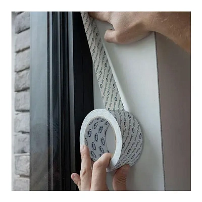 Пакувальна клейка стрічка (скотч) HPX Clean Removal Tape, 50мм х 33м, біла (CR5033) 3