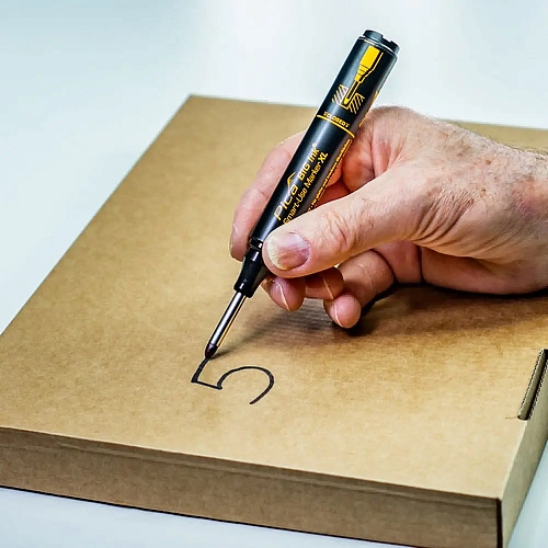 Маркер із довгим носиком Pica Big Ink Smart-Use Marker XL, чорний, 2-4 мм (170/46) 6