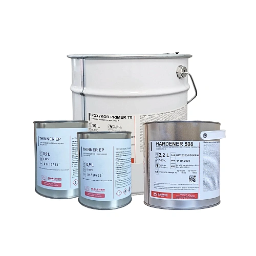Комплект епоксидний ґрунт по металу Malchem Epoxykor 70, 14 л Комплект епоксидний ґрунт по металу Malchem Epoxykor 70, 14 л