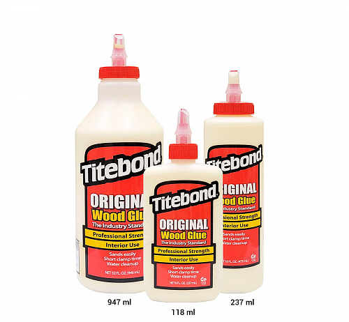 Столярний ПВА клей для дерева Titebond Original Wood Glue D2, медово-кремовий, 473 мл (5064) 2 Столярний ПВА клей для дерева Titebond Original Wood Glue D2, медово-кремовий, 473 мл (5064) 2