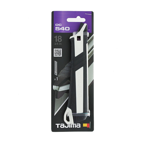 Ніж сегментний ізольований Tajima Premium Safety Impact Cutter 18 мм (DC540W) 6 Ніж сегментний ізольований Tajima Premium Safety Impact Cutter 18 мм (DC540W) 6