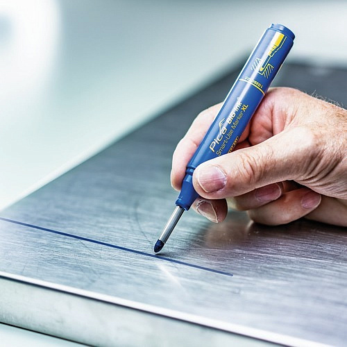 Маркер із довгим носиком Pica Big Ink Smart-Use Marker XL, синій, 2-4 мм (170/41) 9 Маркер із довгим носиком Pica Big Ink Smart-Use Marker XL, синій, 2-4 мм (170/41) 9