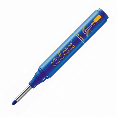 Маркер із довгим носиком Pica Big Ink Smart-Use Marker XL, синій, 2-4 мм (170/41) 4