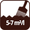 Пиляна деревина витрати 5-7 м²/л