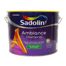 Акрилова фарба Sadolin Ambiance Diamond для стін та стелі, біла, BW, 10 л