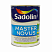 Алкидная краска Sadolin Master Novus для дерева и металла, полуматовая, белая, BW, 1 л